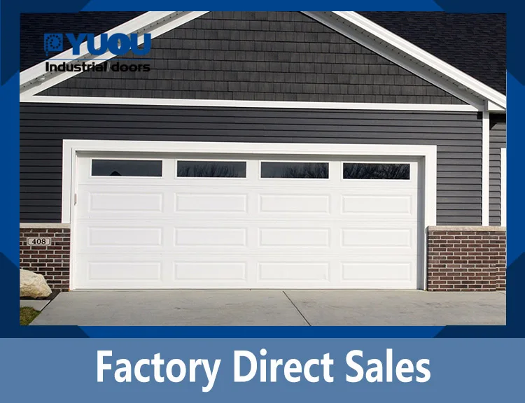 Electric Residential/ Villa /village Used Garage Door With Small Door