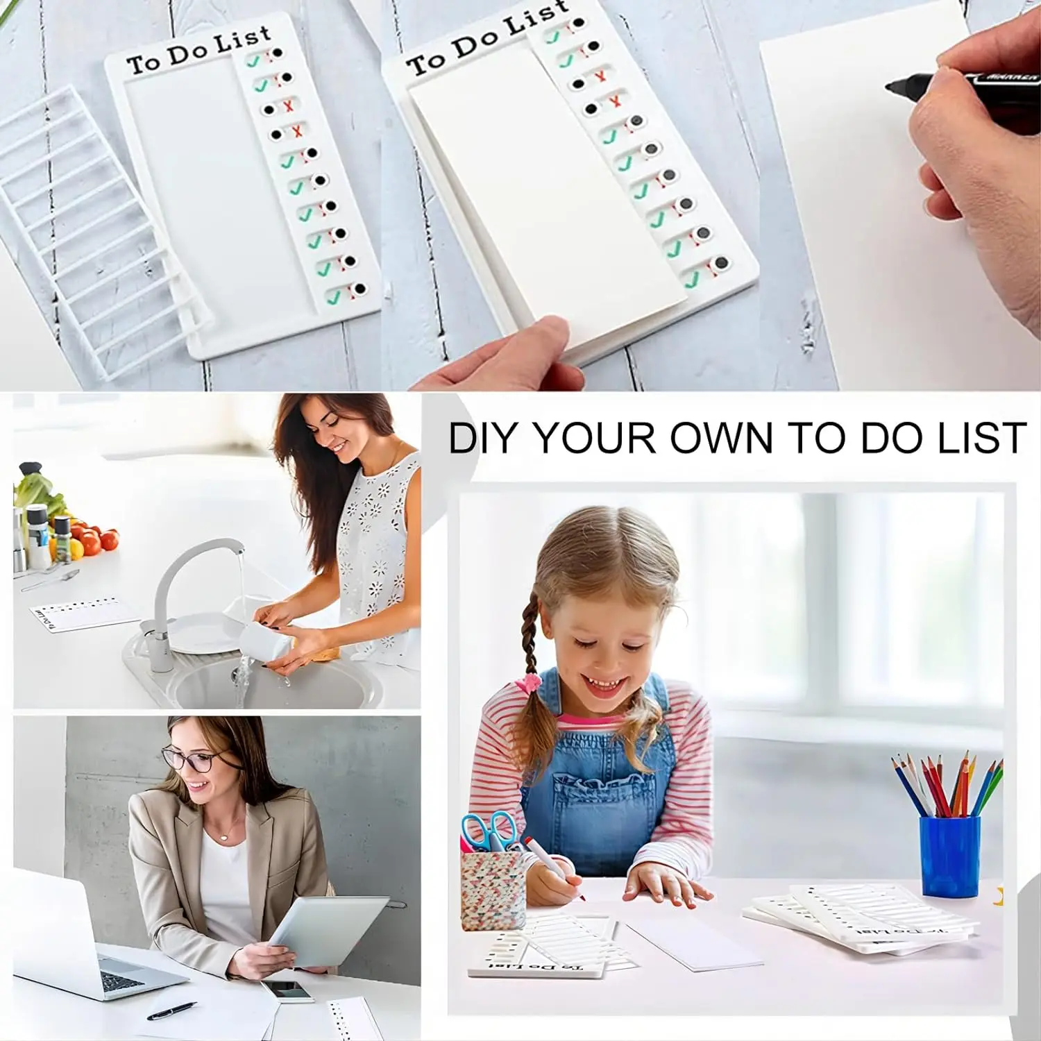 2024 Popular Blank Chore Chart Notepad Daily Routine Task Planning ...