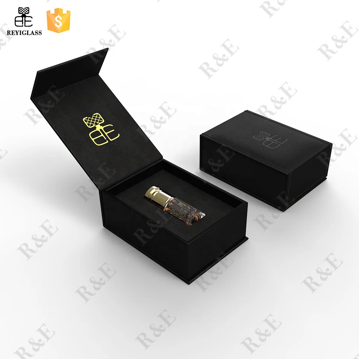 Custom Pu Leather Box For 3ml 6ml 12ml Attar Oil Bottles Buy Pu Leather Box Custom Box Leather Box For Attar Oil Bottles Product On Alibaba Com