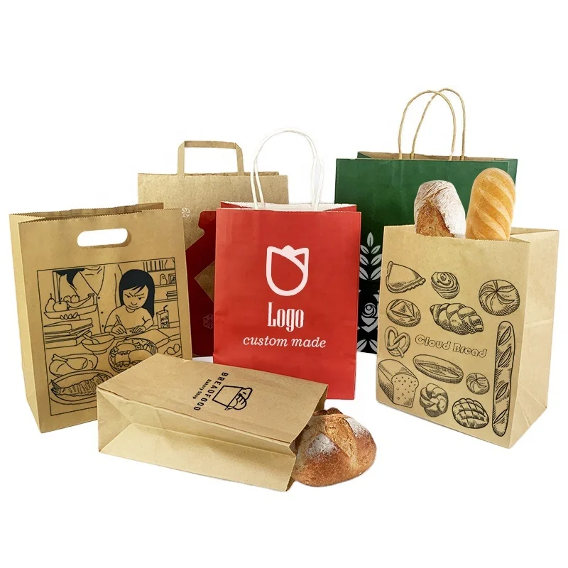 Personalized Food Bags Eco-Friendly Kraft Paper Solutions