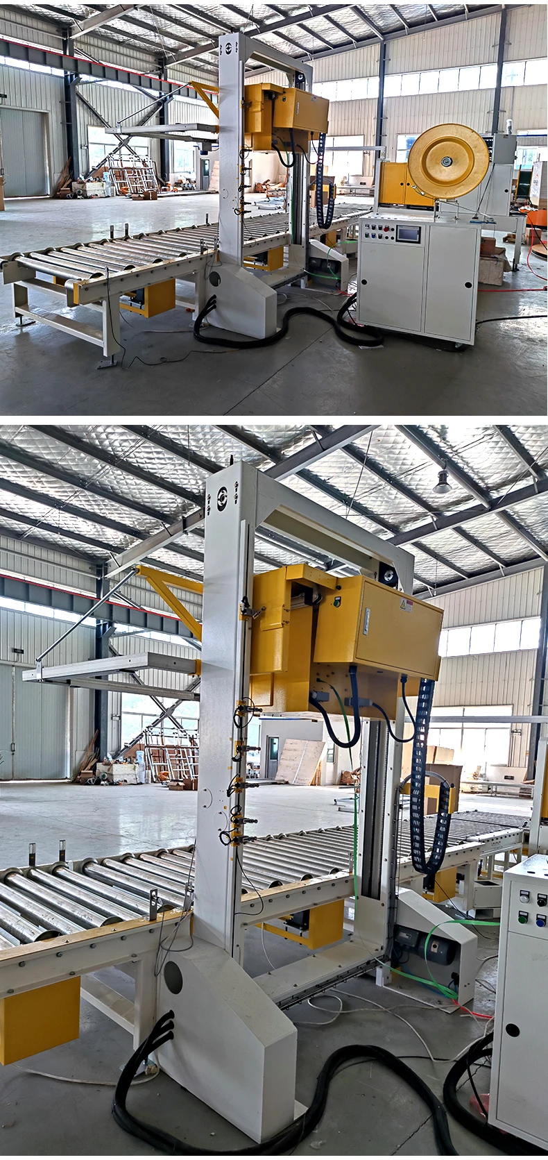 MH-105B Fully Automatic Pallet Strapping Machines - YUPACK