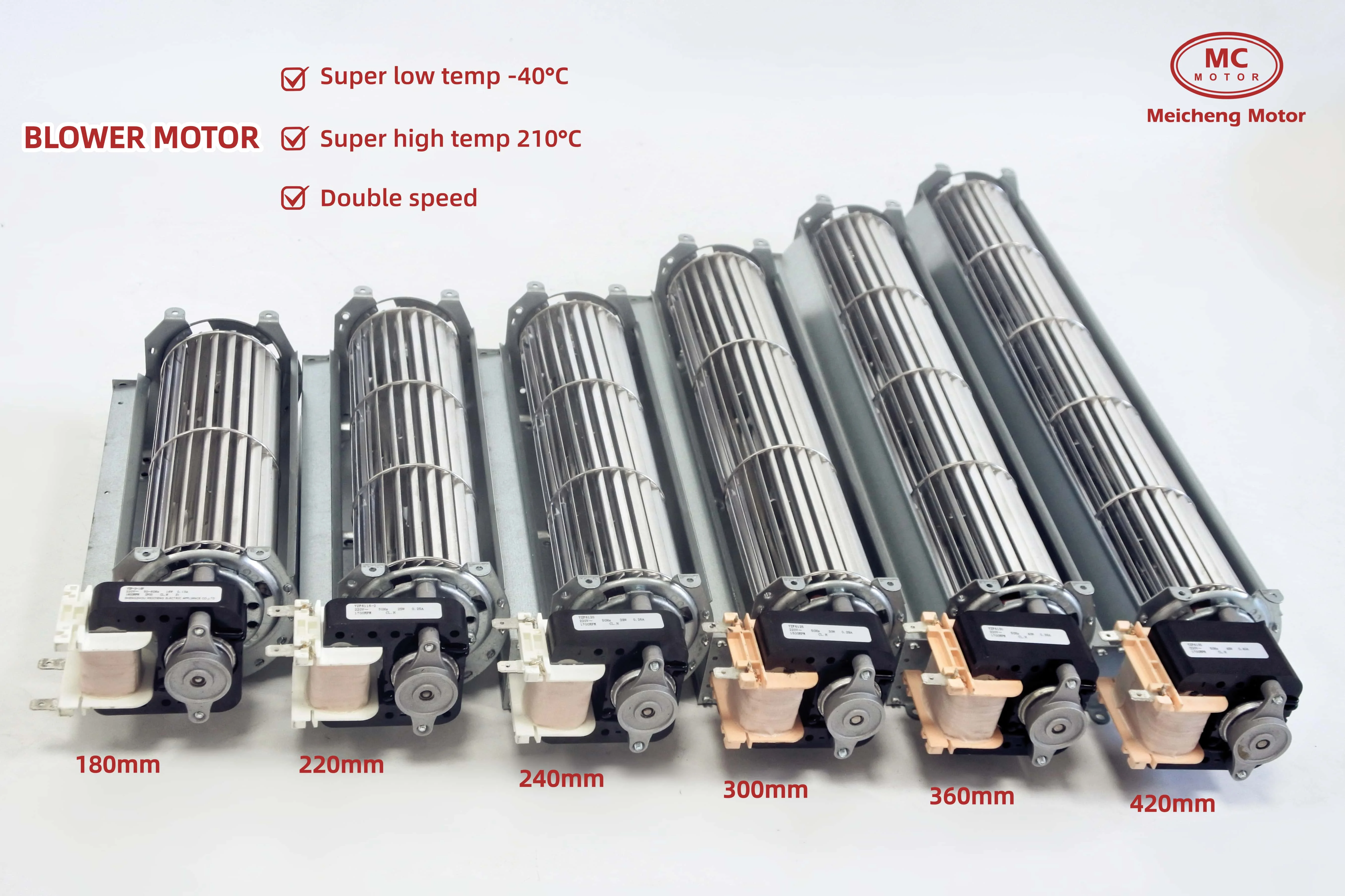 Cross Flow Fan, 220, 220 V, Aluminum - detail 16