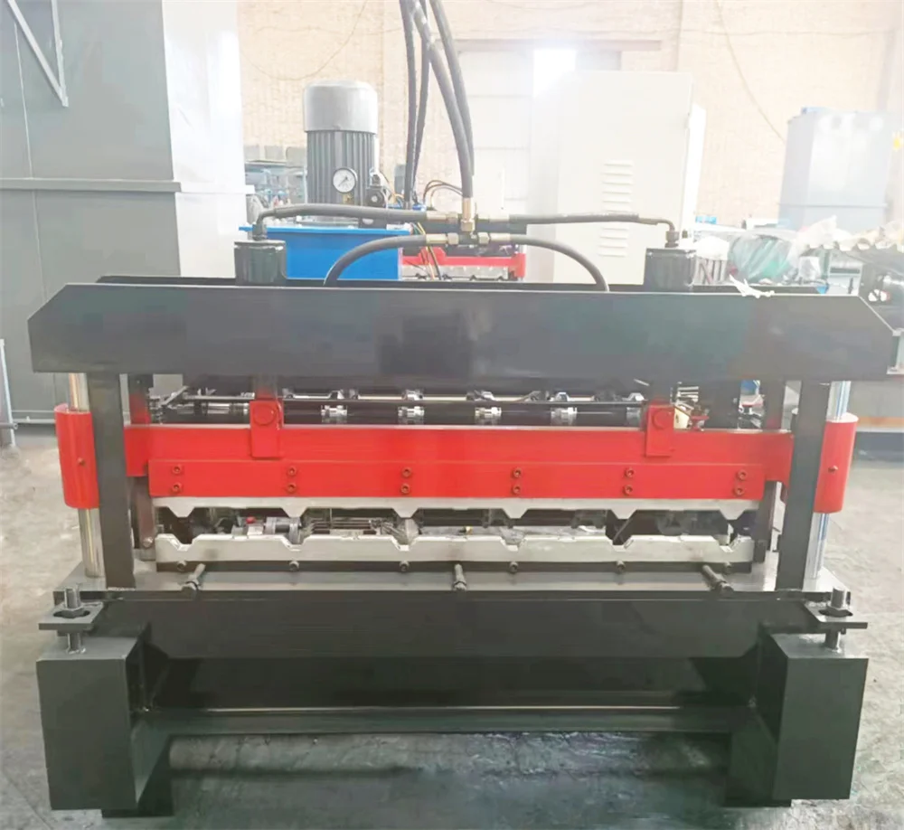 Arched Bend Trapezoidal Sheet Roof Panel Roll Curving Forming Machine ...