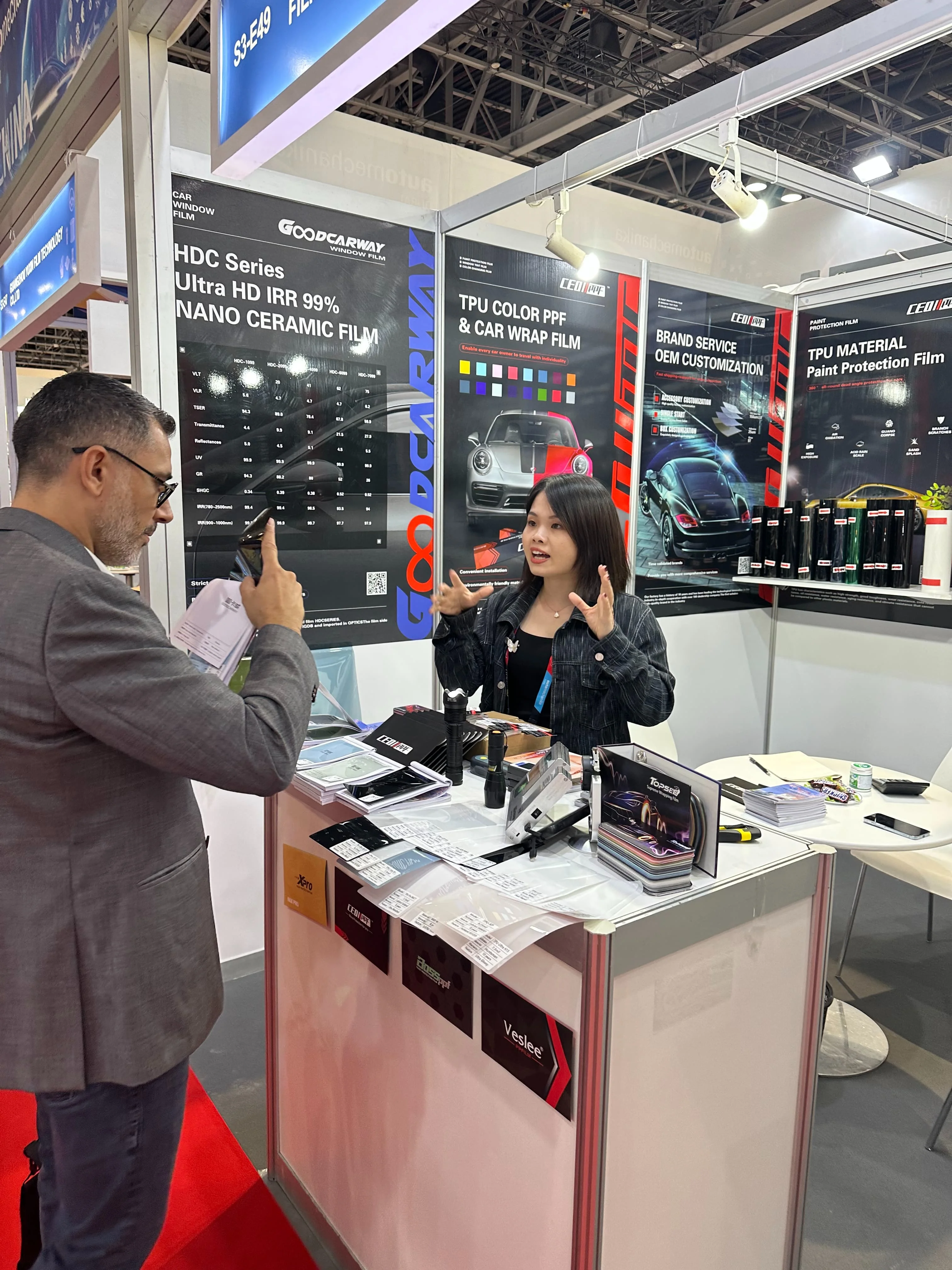 Satin Matte Paint Protection Film with 10 Years Warranty Self-adhesive UV Proof TPU PPF for Car Body