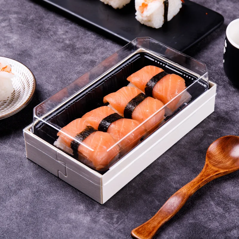 Wholesale Disposable Wooden Lunch Box Sushi To Go Box Japanese Takeaway