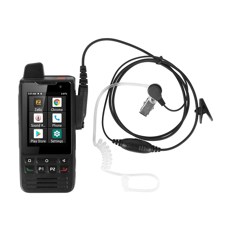 2.8 Inch Touch Screen F60 Rugged Handheld Mobile Phone 4G Zello for Radio PTT POC Walkie Talkie