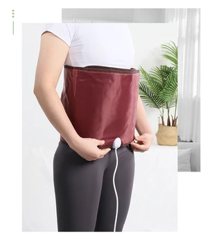 OEM a1-3 dedicated for thin belly sweating hot compress period menstrual heating massage belt