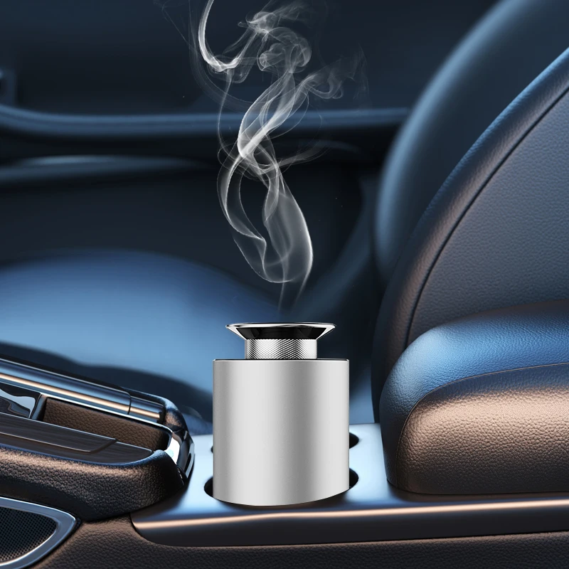 Wireless Car Aroma Diffuser Rechargeable Smart Perfume Machine Long Standby Time Portable Essential Oil Diffuser Home Car Use