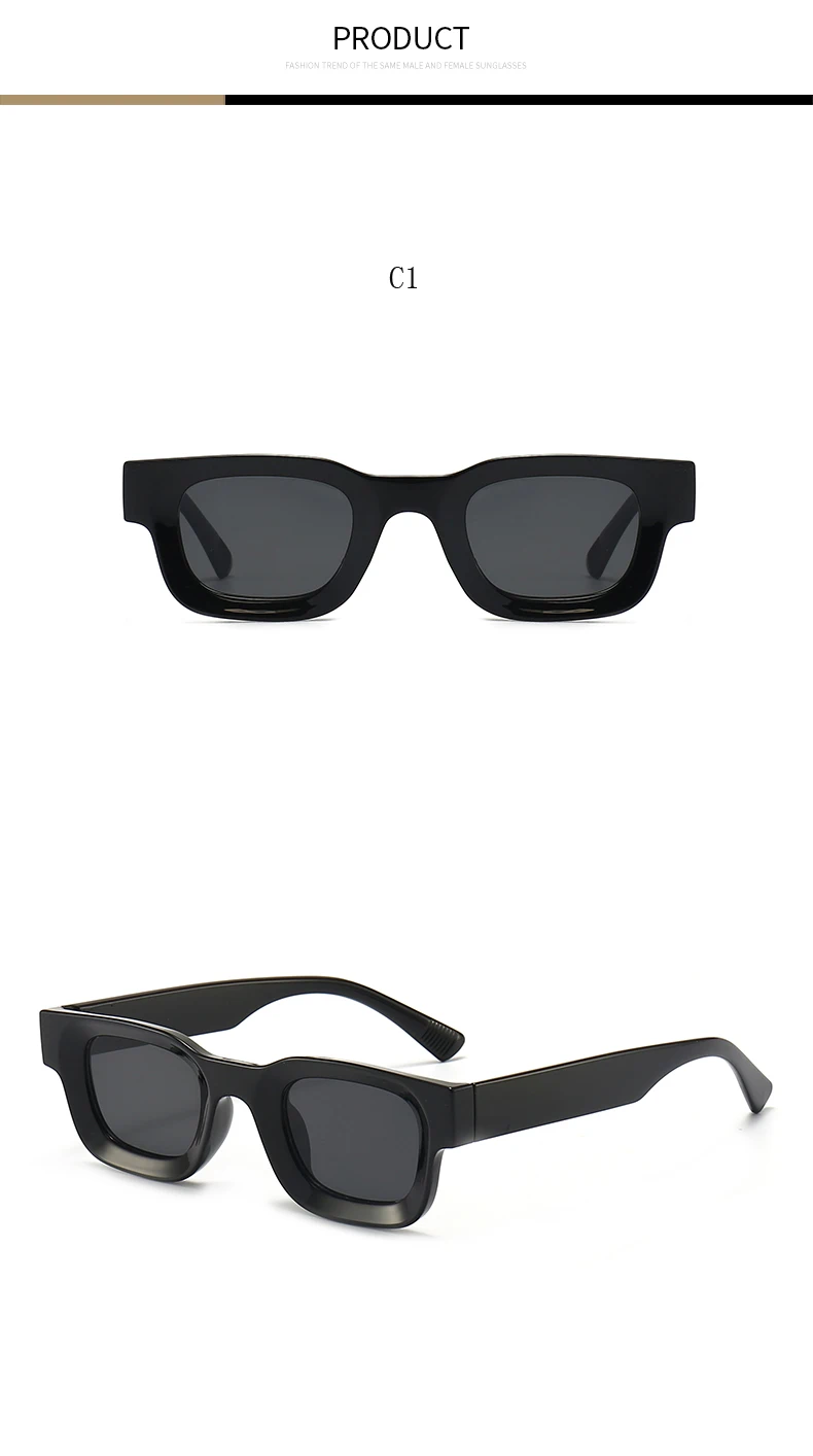 Women Vintage Style Small Frame Uv400 Sunglasses For Men Women Retro ...