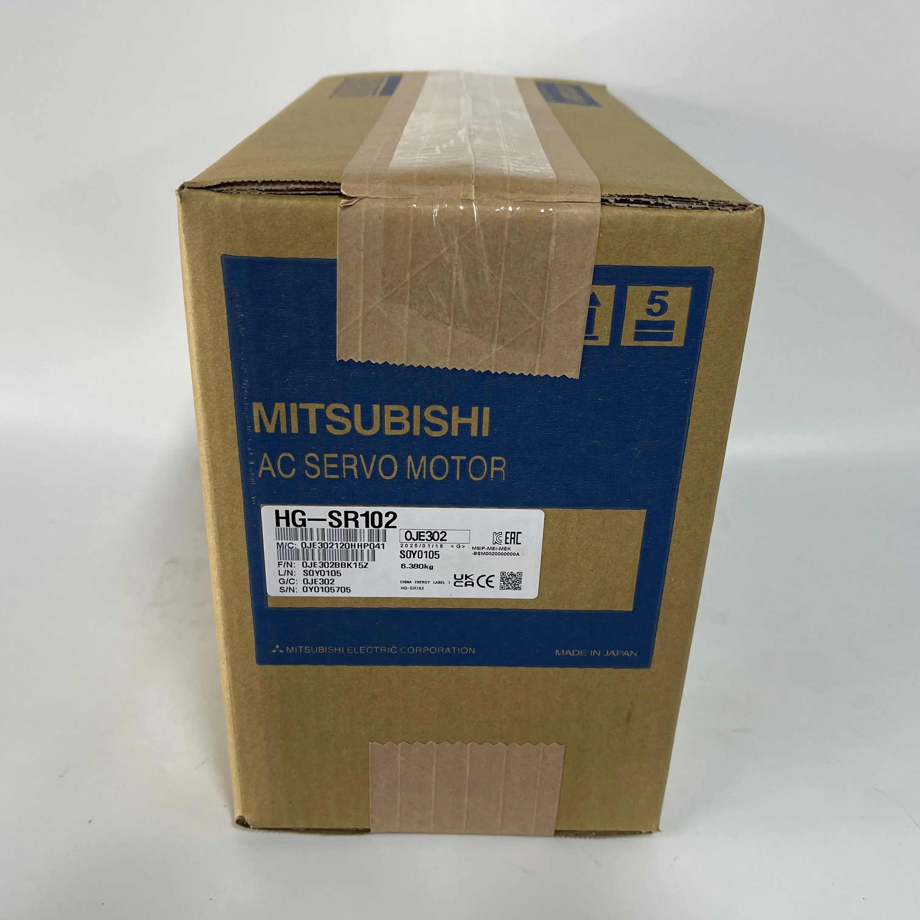 Mitsubishi AC Servo Motor HG-SR102