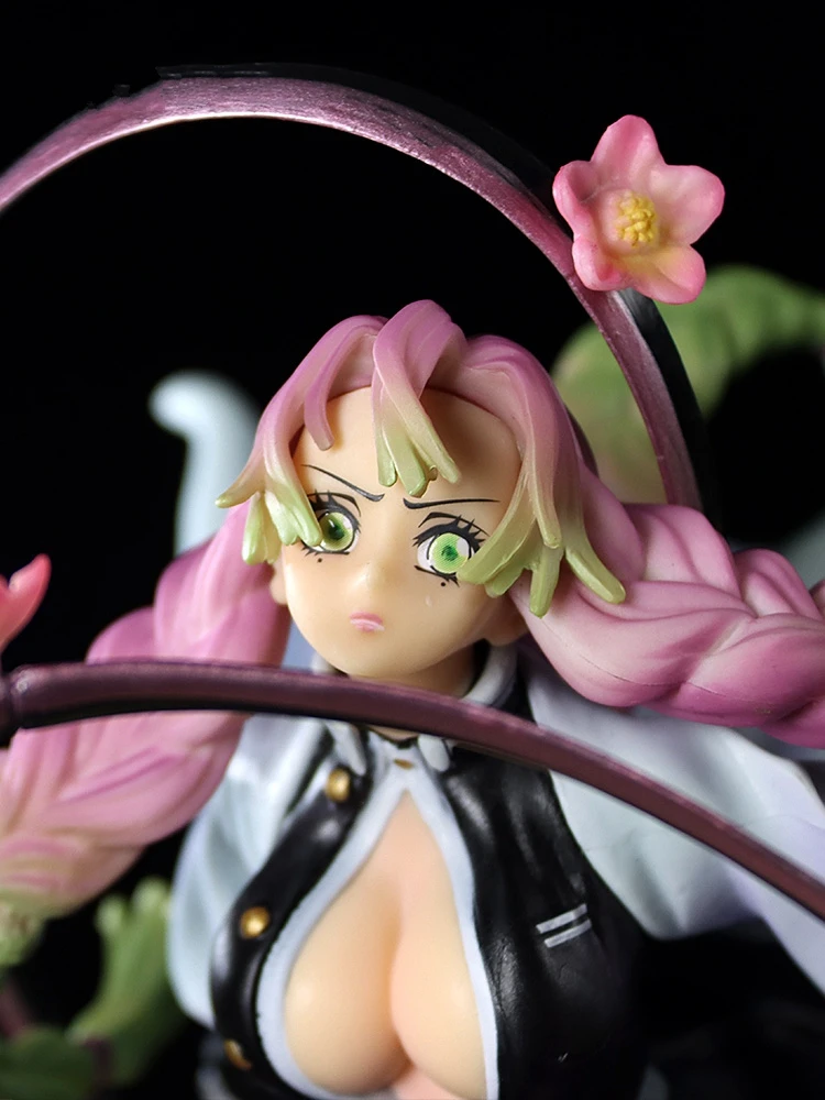 Figurine Demon Slayer - Kanroji Mitsuri - PVC 15 Cm - Modèle De Collection Anime - Échelle 1:10