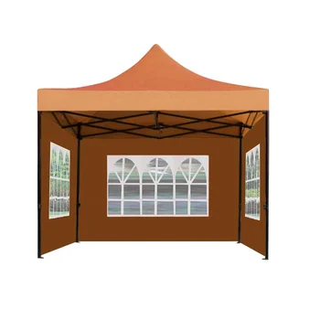 China factory OEM 10x10 3x3m folding type outdoor canopy 10x10 canopy tent with window for outdoor activities