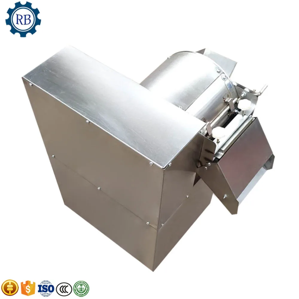 Factory Cheaper Fruit Vegetable Slicer Chopper Cutter Processing Machine Multifunctional Stainless Steel ISO 60 3 / 6 / 10 Mm RB - Image 6