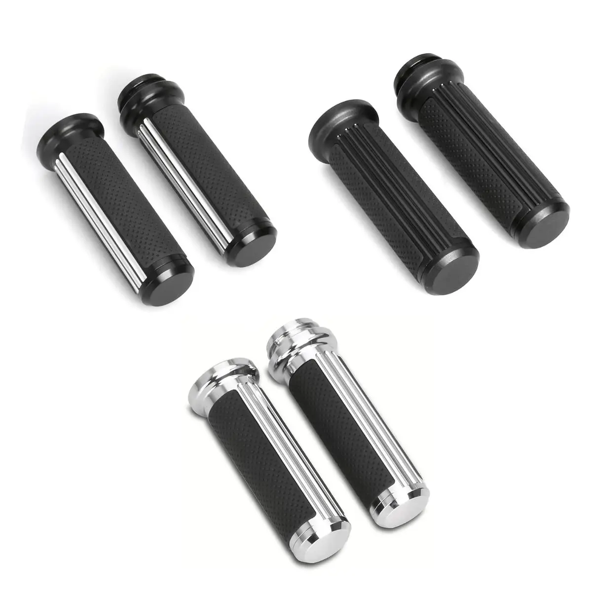 Motorcycle Aluminum Handlebar Grips 1