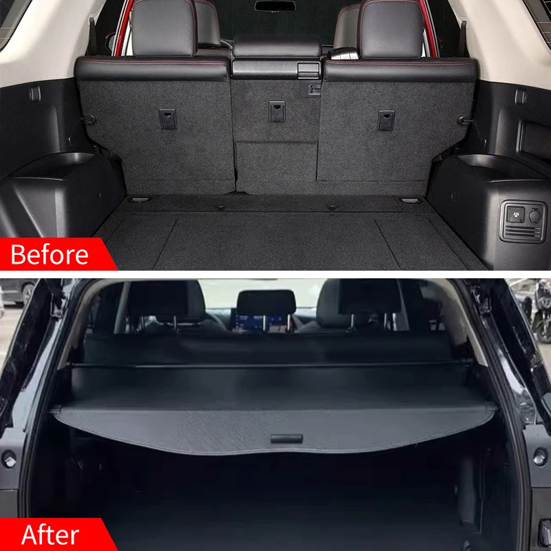Custom Fit Retractable Cargo Cover For Toyota 4Runner 2010–2024 – Privacy & Storage Upgrade - View #5