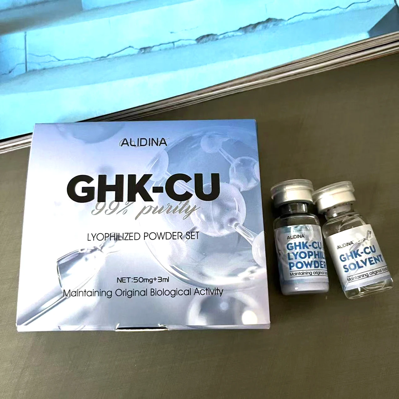 ghk-cu stimulates elastin GHK-Cu is a copper peptide used in regenerative medicine to support  collagen production, tissue repair, and cellular renewal throughout the  body. It's for individuals looking to improve skin firmness, brightness,  and visible