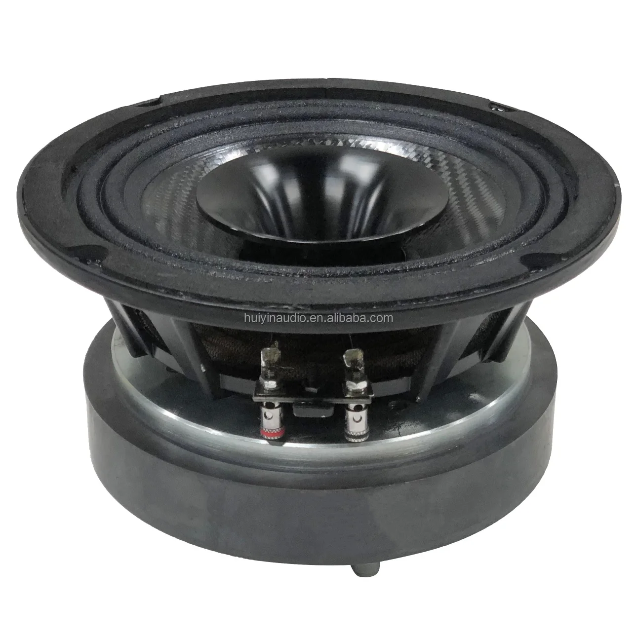 Ferriet autoluidspreker middenbereik, hoogvermogen 200 W RMS, 90 dB SPL, middenbereik subwoofer 6,5 inch