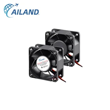 Axial 60mm 60x60x25mm 12Volts Axial Flow Fans Low Noise DC Cooler Fan 6000RPM for Medical Device
