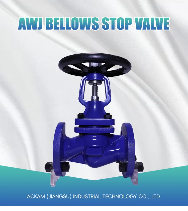 Low Maintenance Cost Reliable Globe Valves High Precision Bellows Seat Globe Valve factory
