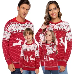 Factory Directsale New Design Amazon Autumn Winter Custom Ugly Christmas Snowman Knit Sweater Mens Sweater