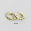 Pietra verde oro 8.5mm