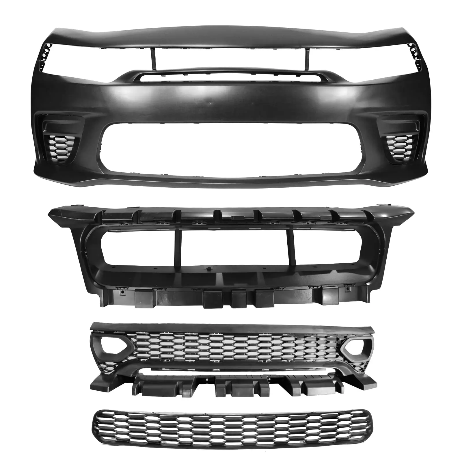 High Quality Body Front Bumper Kit Car Body Parts Bumper Cover Front bumper For Challenger 2015+ SRT