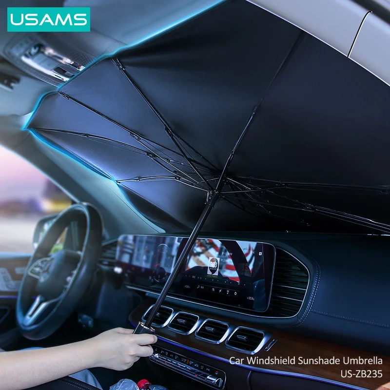 Usams New Car Accessories 99 Of Uv Blocking Rate Folded Sunshade Umbrella Portable Car Umbrella Buy Car Umbrella Automatic Sunshade Umbrella Car Car Umbrella Holder Product On Alibaba Com