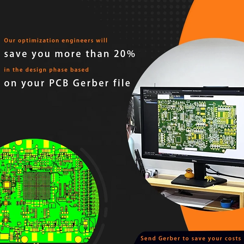 FS PCBA Manufacturing SMT POP No Stock Available Need BOM Gerber File Custom Motherboard Control PCB Circuit Board Assembly PCBA