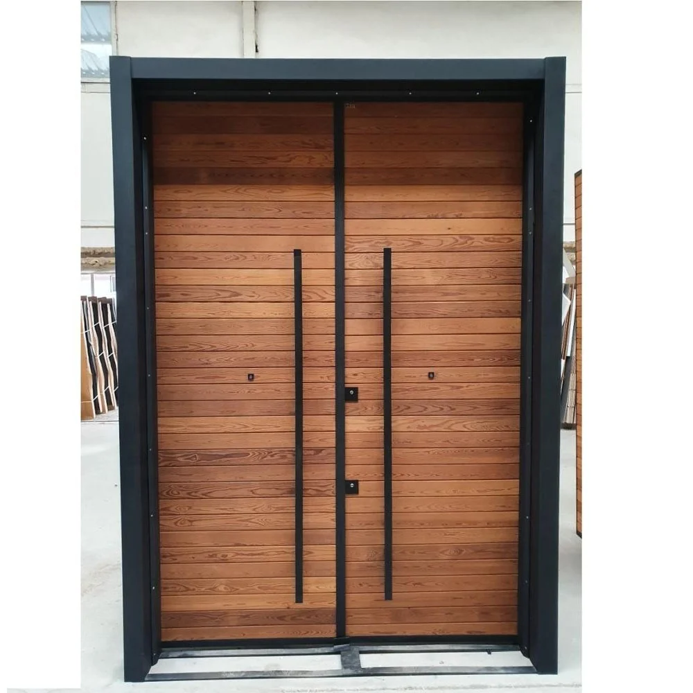 Wooden Main Door Designs Double Door Exterior Door For House And ...