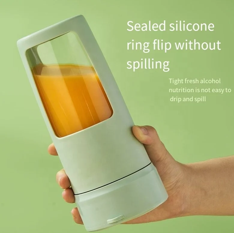 Long-lasting Life Large-capacity Juicer Wireless Charging Portable High-horsepower Juicer Six-blade Ice Fruit Juicing Cup 4