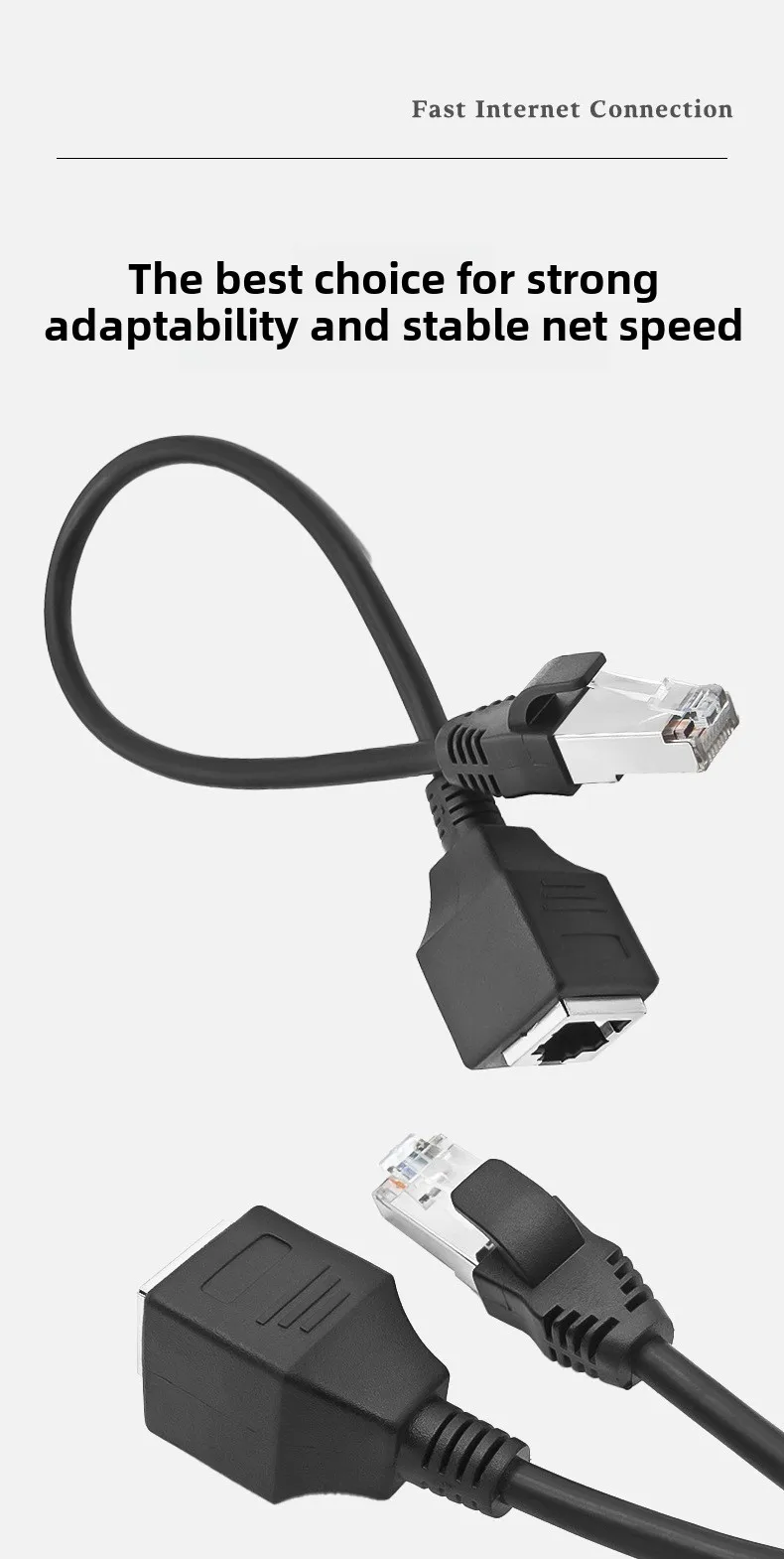 Cat6 Ethernet RJ45 Shielded PVC Jacket Network Patch Cable Male to ...