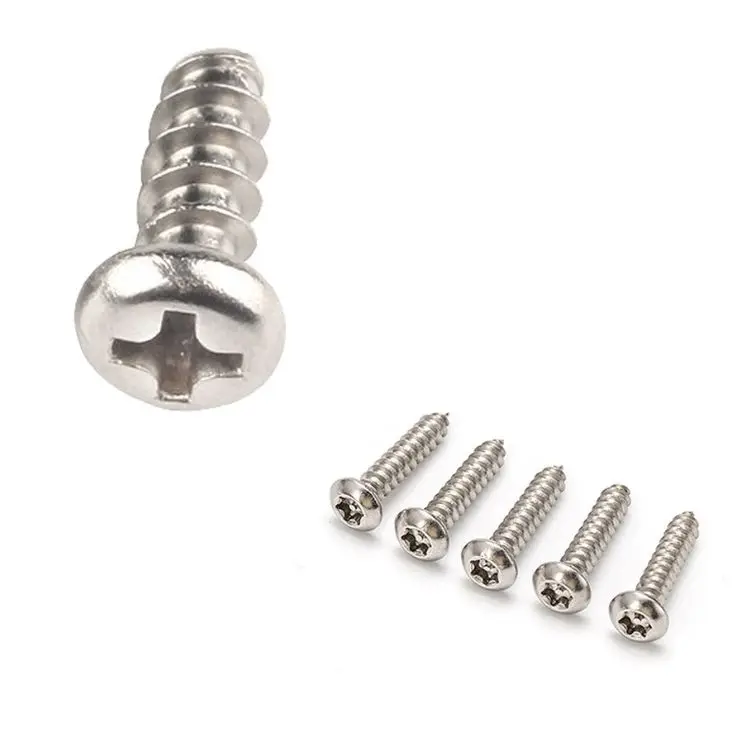 304 316 Stainless Steel Mechanical Screws Sheet Metal Screws Wood