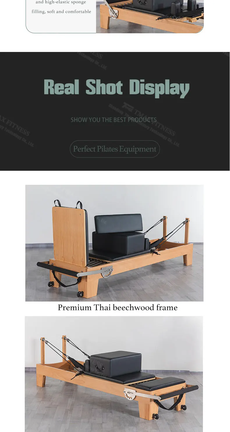 Pilates Reformer Sliding Bed With Infinity Bar Pilates Reformers Bed