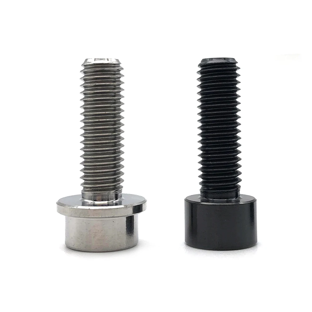 Custom Gr5 M8 titanium bolts set M6 M5 M10 baut Titanium hexagon Torx flange Head screws gr5 M3 for motorcycle bicycle