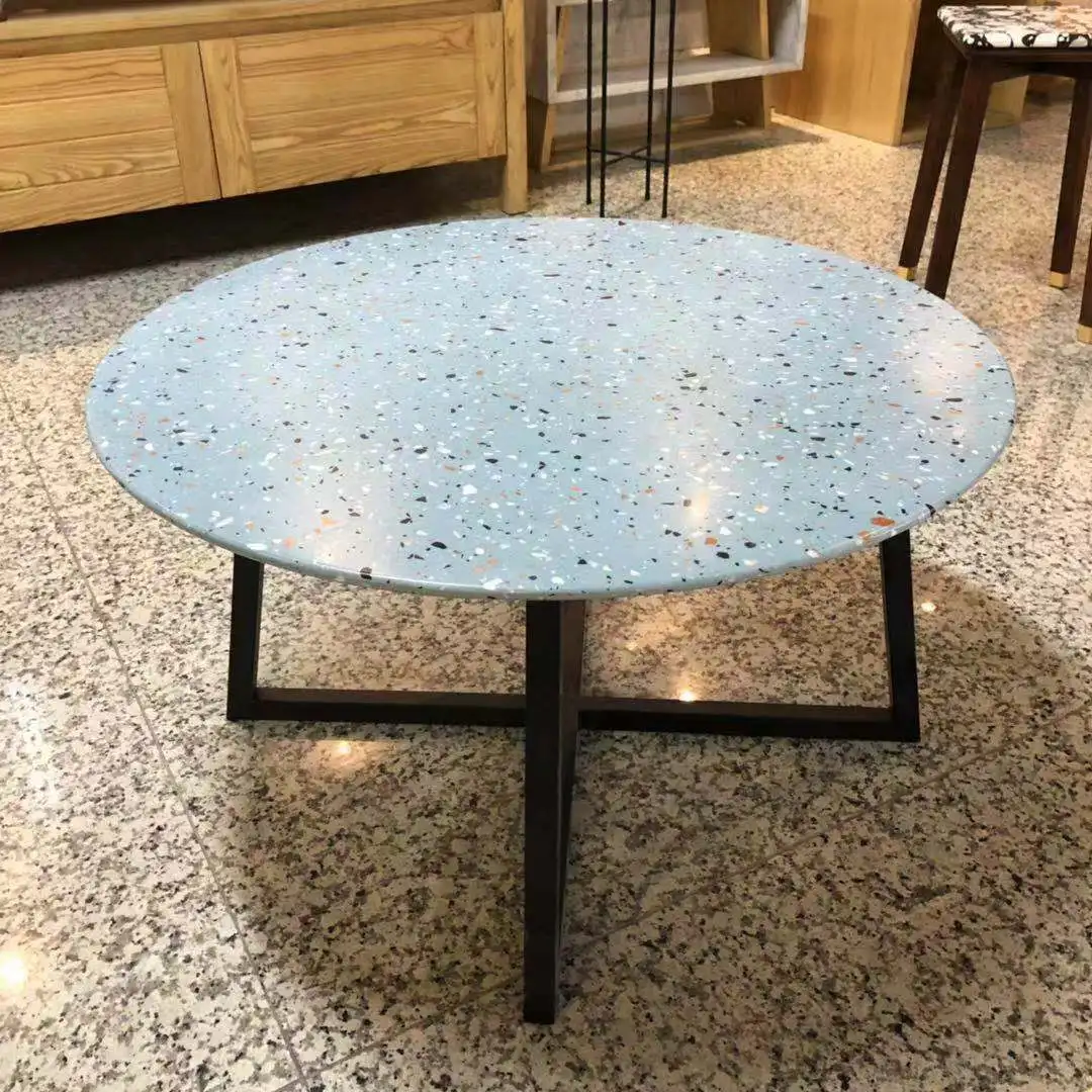 Eco Cement Terrazzo Tiles For Coffee Table Top Buy Cement Tile Cement Terrazzo Tiles Terrazzo Cement Tiles Product On Alibaba Com