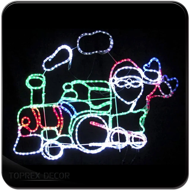 Christmas Decoration Outdoor 110v Led Rope Light Train Buy Rope Light