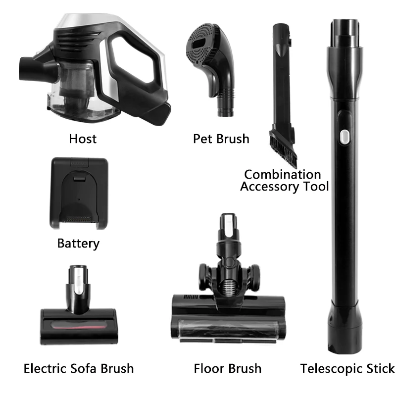 Rechargeable 22.2v Cordless 4in1 Stick Portable Wireless Handheld
