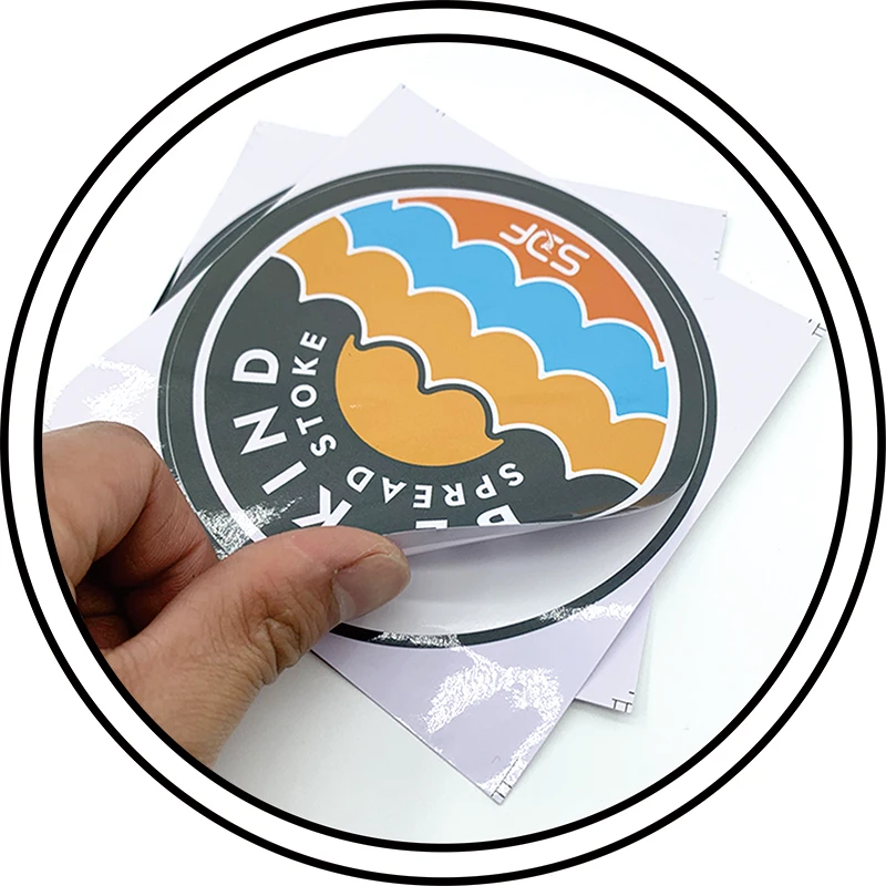 Custom Printing Waterproof Vinyl Stickers Die Cut Label Logo Stickers Adhesive Pvc Label Sticker