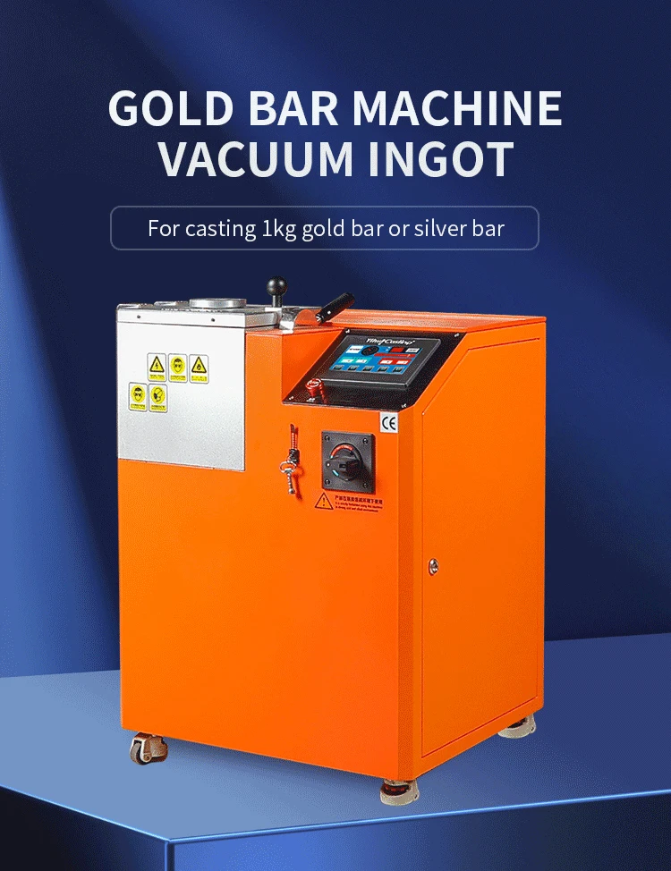 Hot Sale Gold Bar Making Machine 1kg Gold Bar Machine Jewelry Making ...