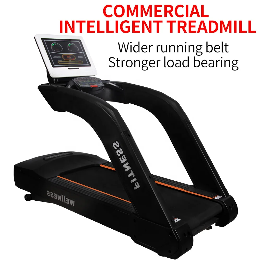 Factory Top Sell Gym Equipment Big Screen Mechanical Running