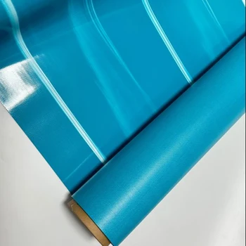 Good Quality Polyester Marine vinyl fabric Heavy Duty Blue Truck Cover Laminate Pvc Tarpaulin