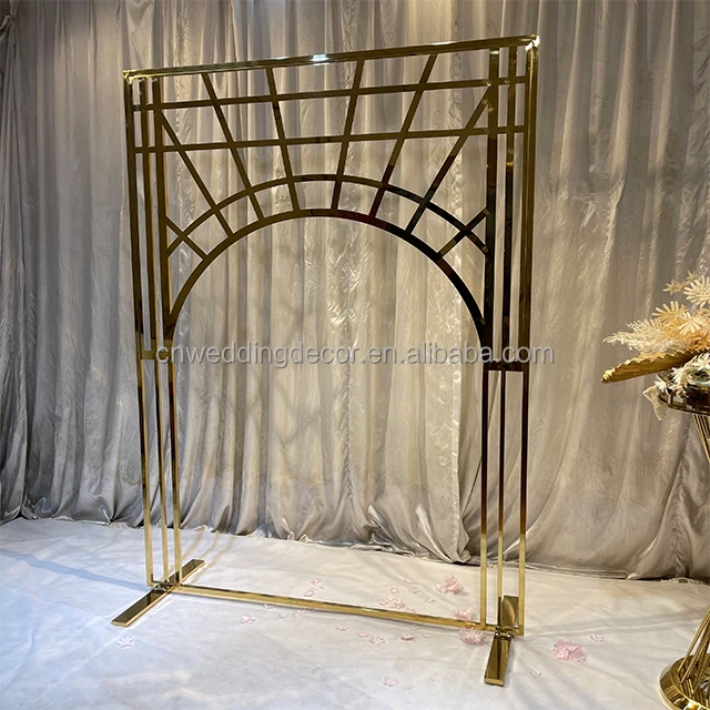 Copper Backdrop Archway Frame - Selfie Frame / Table Plan