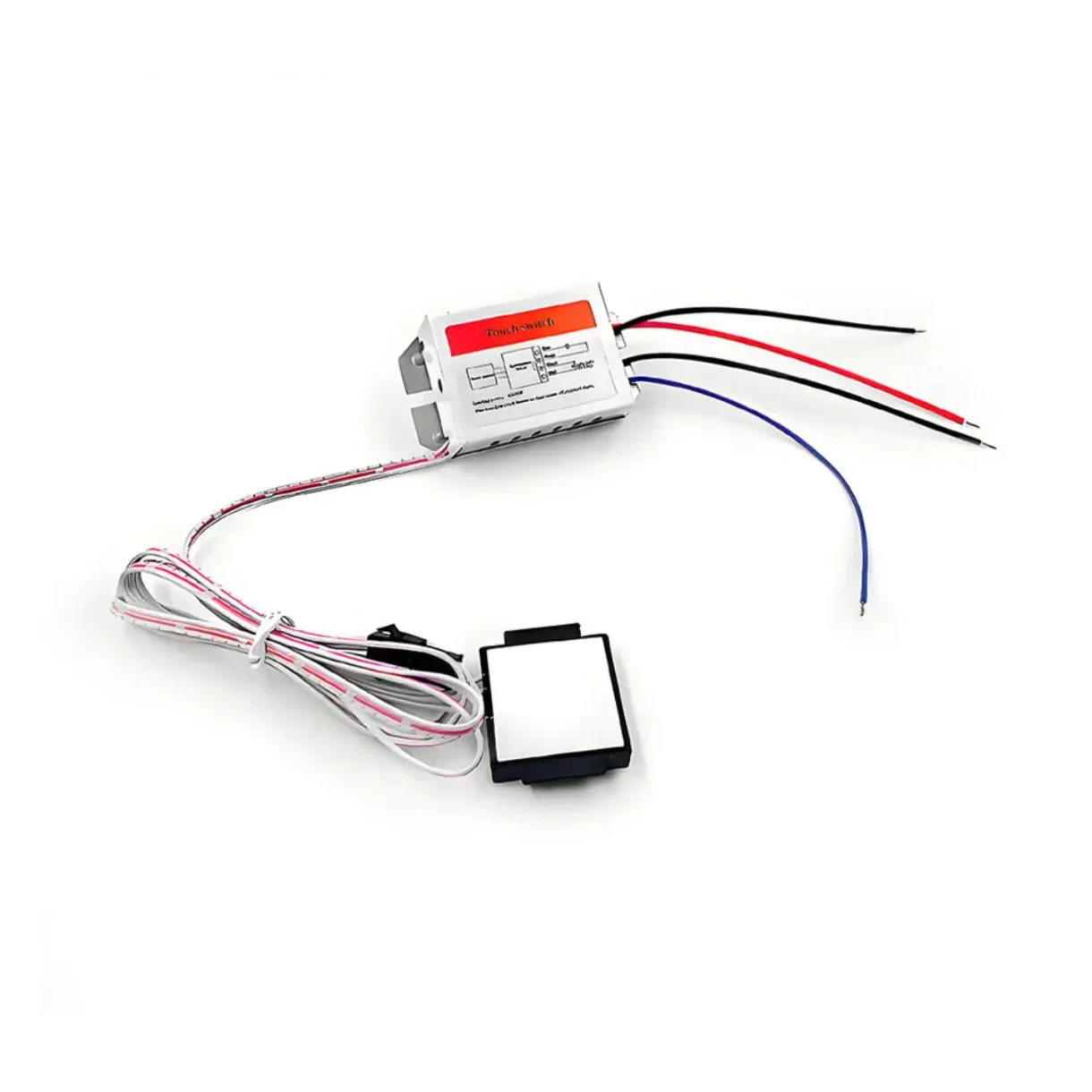 KAIYI Touch Switch 110-220V LED Dimming Color Temperature Stepless ...