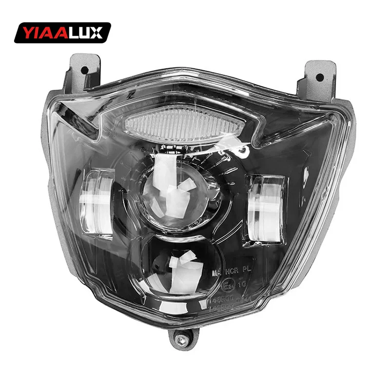 Emark Motorcycle Led Light for 2004-2016 Yamaha XT660X Accessories Moto Bike Led Headlight for Yamaha XT660R Parts