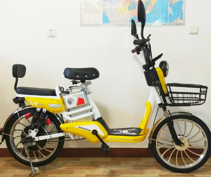 Two Wheels Bicycle 48v 350w Ebike Cheap Electric Motor Scooter Low