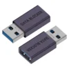 USB a Male to USB a Female Purple