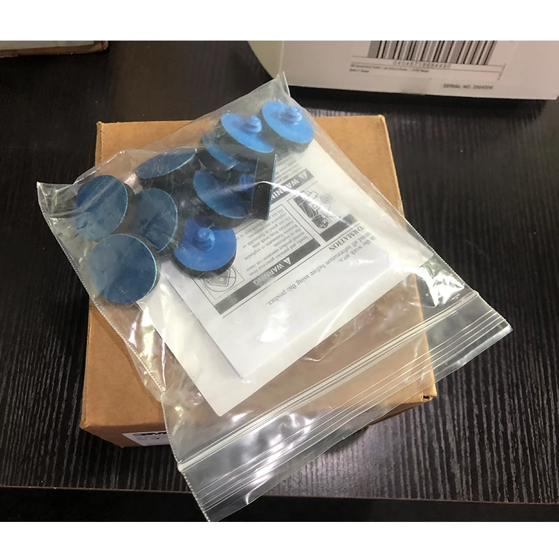 3M 02345 Hookit Hook & Loop Abrasive Attachment Type 0.87 in Disc Pad for Random Orbital Sanders Finesse-it  Sanding Pad