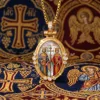 Collana con Pendente Santi Costantino e Elena