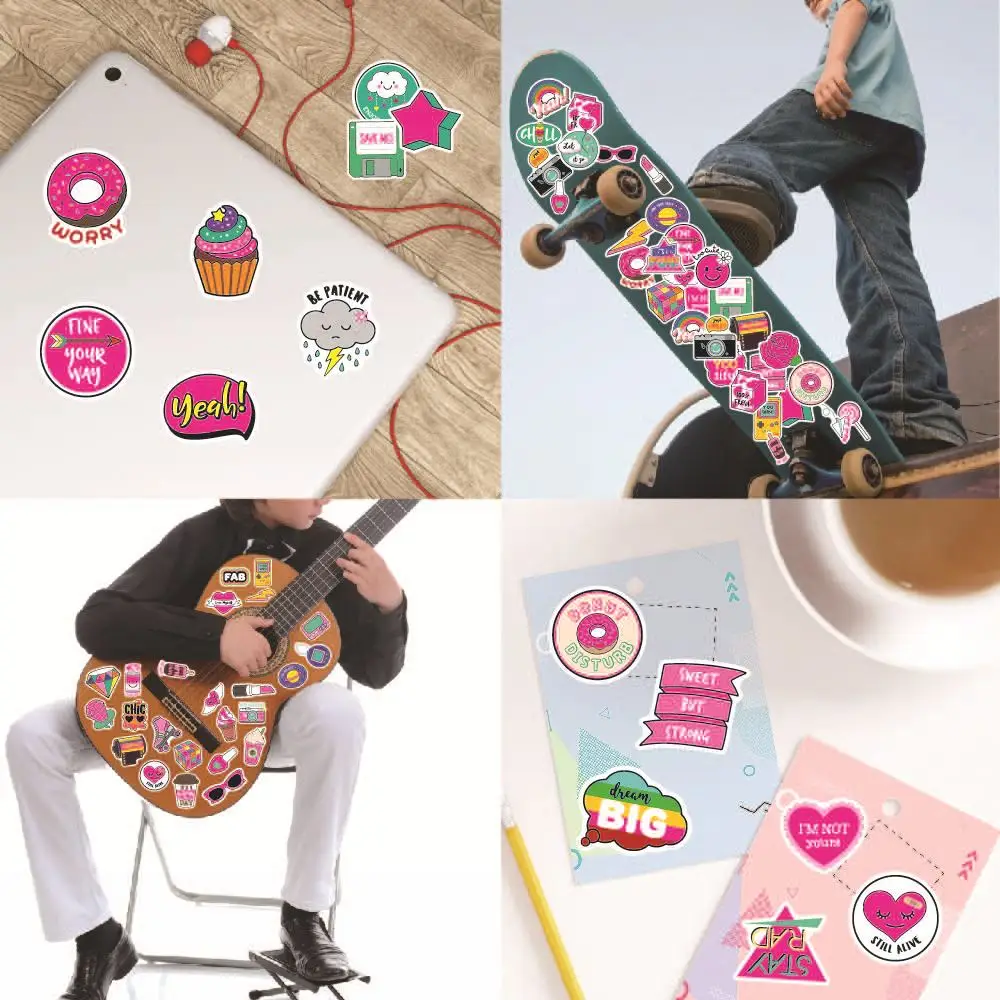 100 Stks Vintage Bagage Stickers Koffer Stickers Graffiti