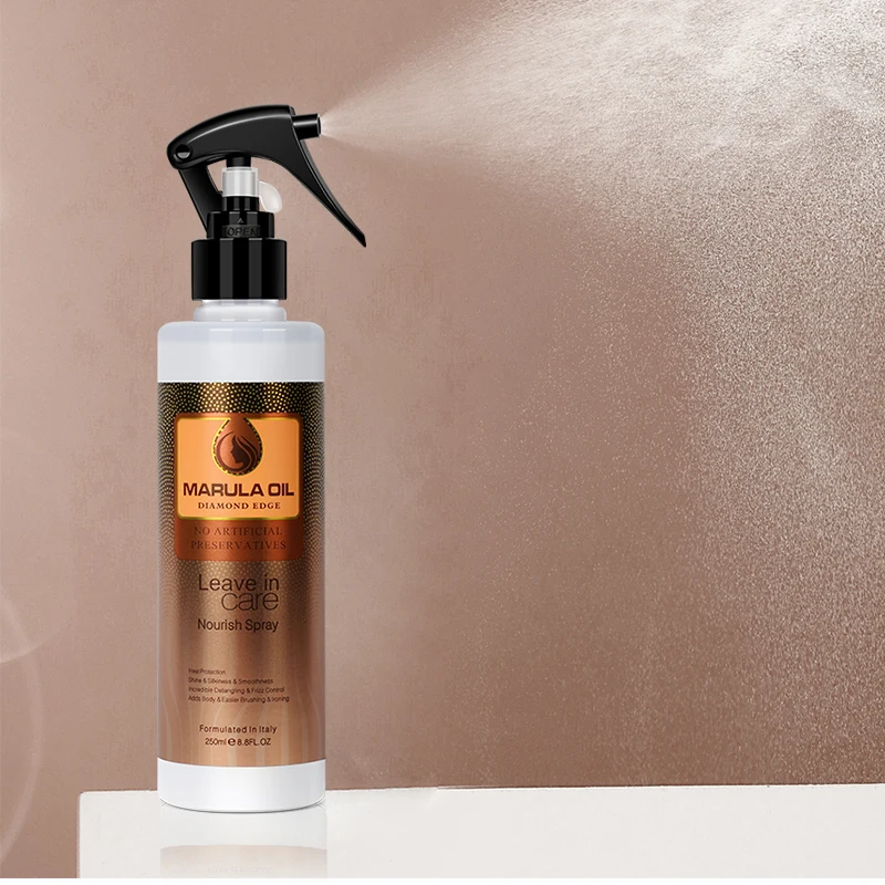 Marula Oil Hot Selling Reconstructs Rebuilds Hair Spray Leave in Hair Treatment